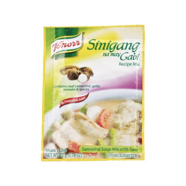 Knorr Sinigang na may Gabi 22g Tamarind Soup Mix with Taro