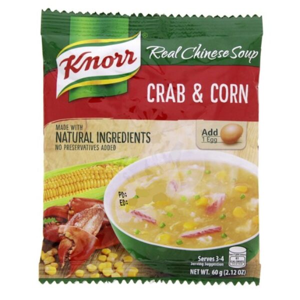 Knorr Crab & Corn 60g Real Chinese Soup