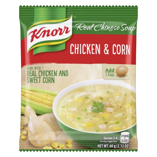 Knorr Chicken & Corn Real Chinese Soup 60g