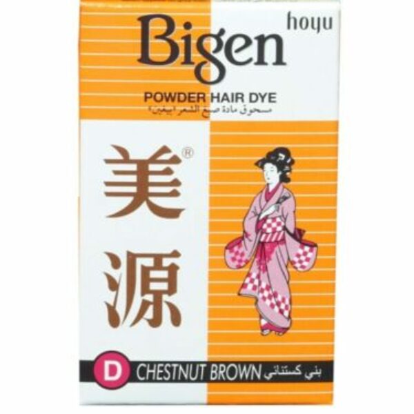 Bigen Chestnut Brown Powder Hair Dye 6g