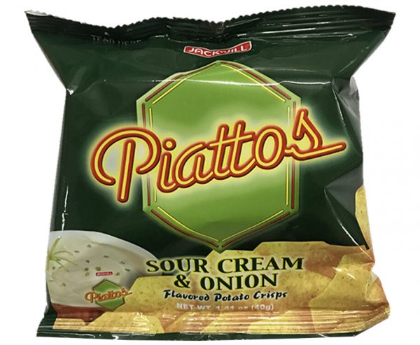 J'nJ Piattos Sour Cream 40g - Masagana Oriental Variety Store