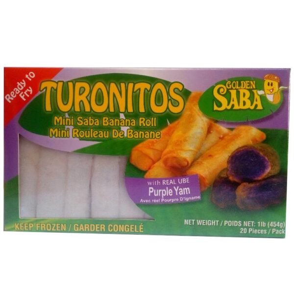 GOLDEN SABA Turonitos w/ Ube 454g