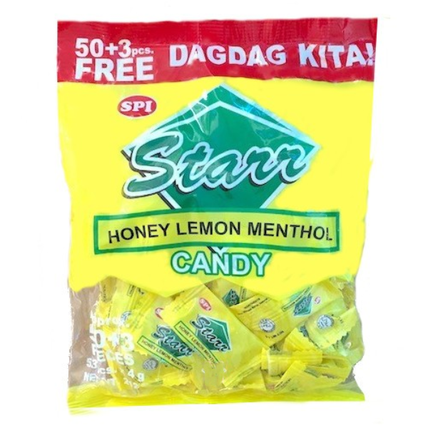 Starr Honey Lemon Menthol candy 4.3g