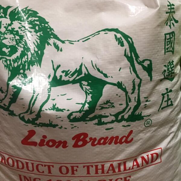 Lion Brand Jasmine Rice 10Kg *Home Delivery Only*