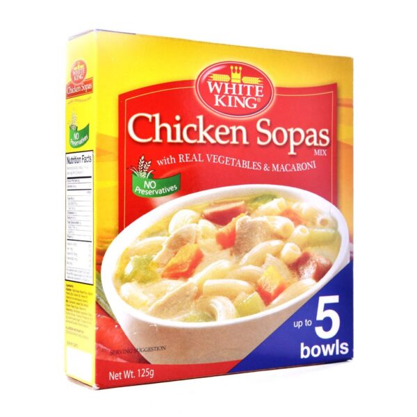 White King Chicken Sopas Mix 125g