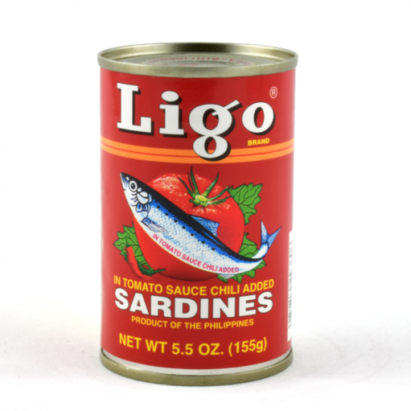 Ligo Sardines in Tomato Sauce Chilli Added 155g