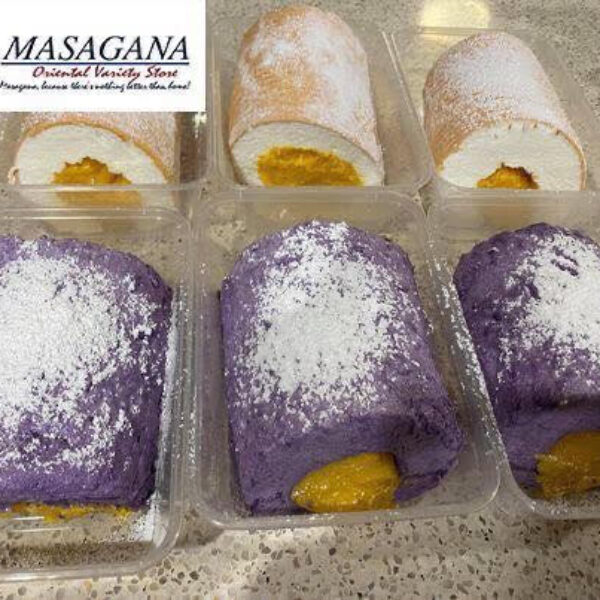 Kisha's Treats - Brazo de Mercedes Ube - Available Thursdays if ordered before 4pm *home delivery only*