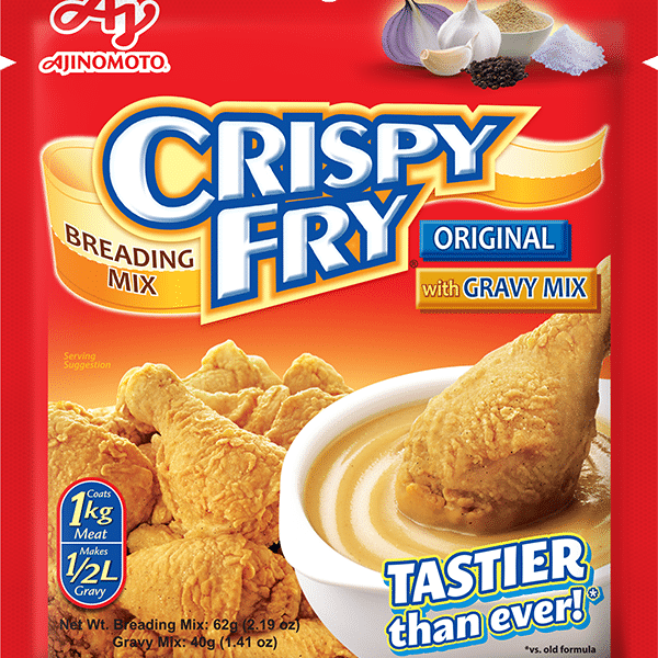 Ajinomoto Crispy Fry Orig with Gravy Mix 40g