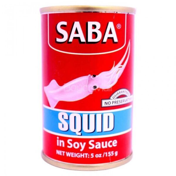 SABA Squid in Soy Sauce 155g