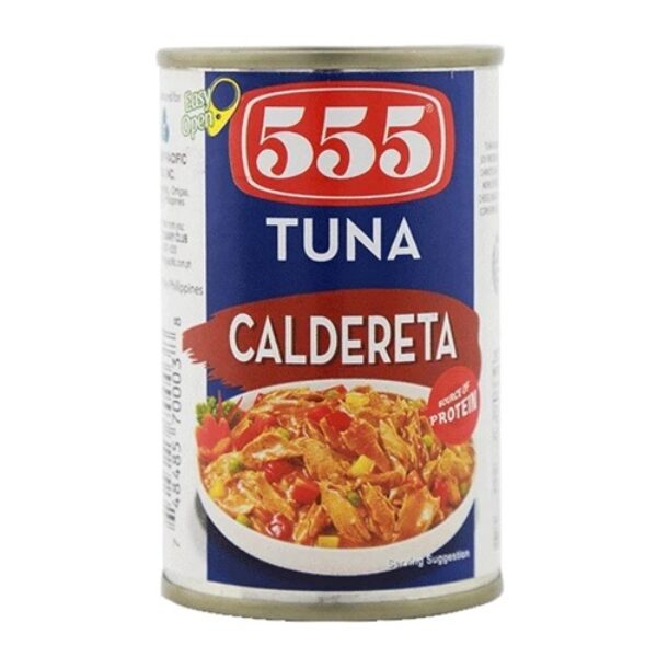 555 Tuna Flakes Caldereta 155g