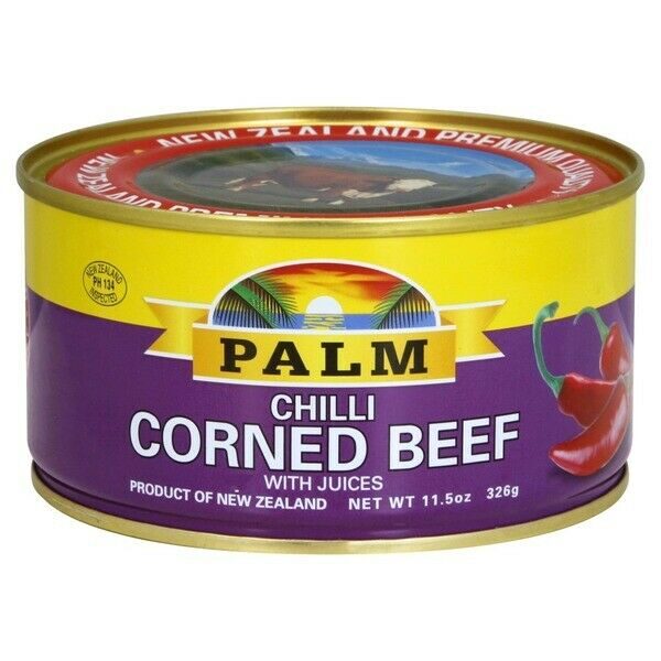 Palm Chilli Corned Beef with Juices 326g