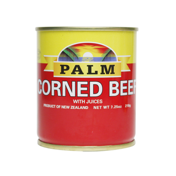 Palm Corned Beef with Juices 210g