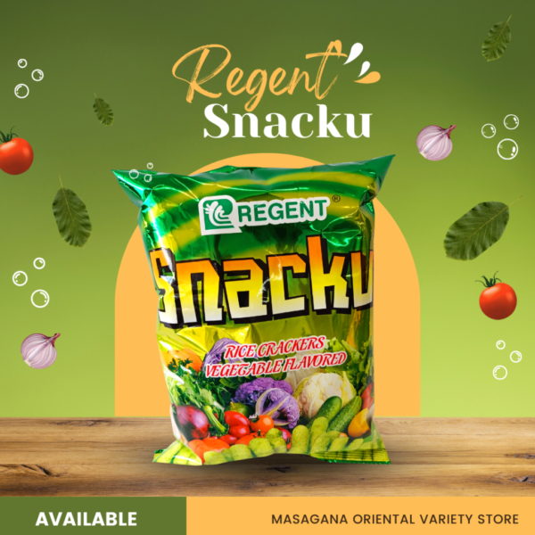 Regent Snacku 60g Vegetable Rice Crackers