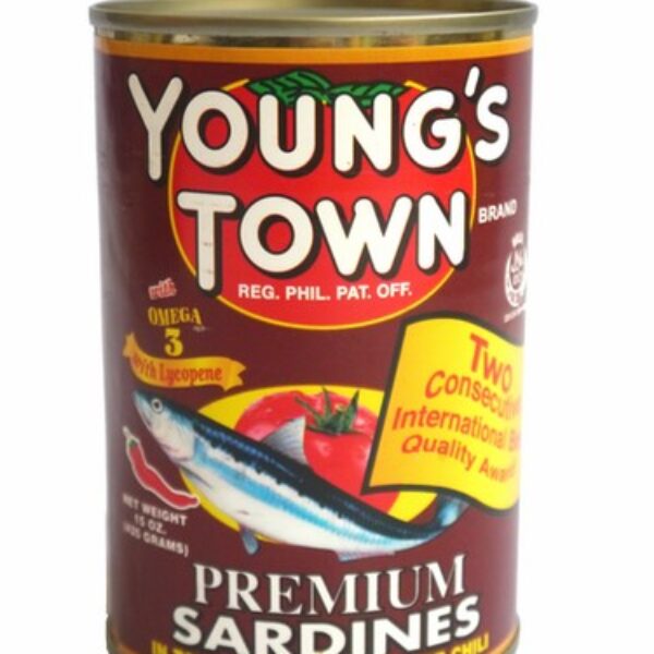 Young's Town Sardines Chili 425