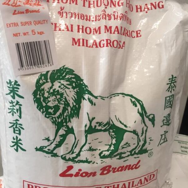 Lion Jasmine Rice 5Kg