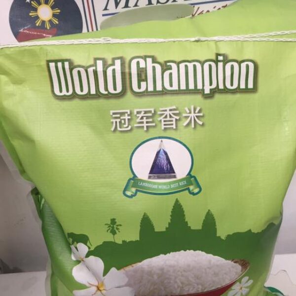 World Champion Jasmine Rice 5kg *Home Delivery Only*