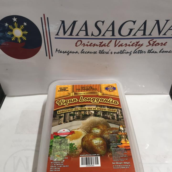 Mighty Pizon Vigan Longanisa 450g