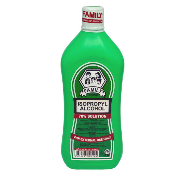 Family Rubbing Alcohol 70% Solution 473ml