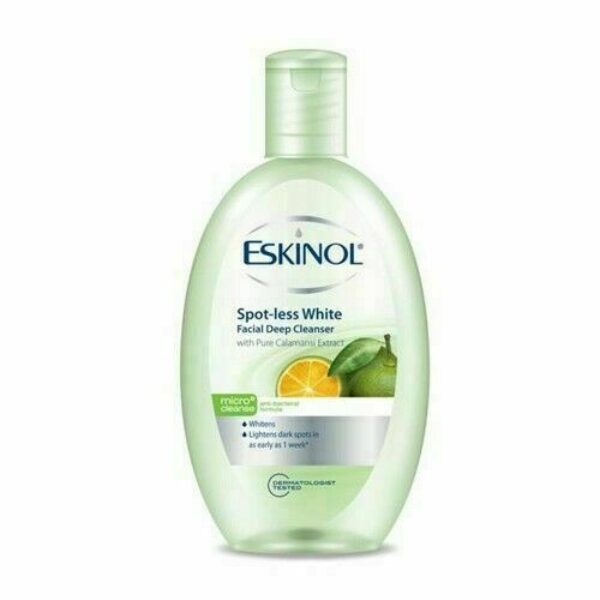Eskinol Spot-less White Deep Facial Cleanser with Pure Calamansi Extract 225 ml