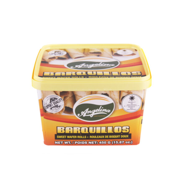 Angelina Barquillos Sweet Wafer Rolls 450g