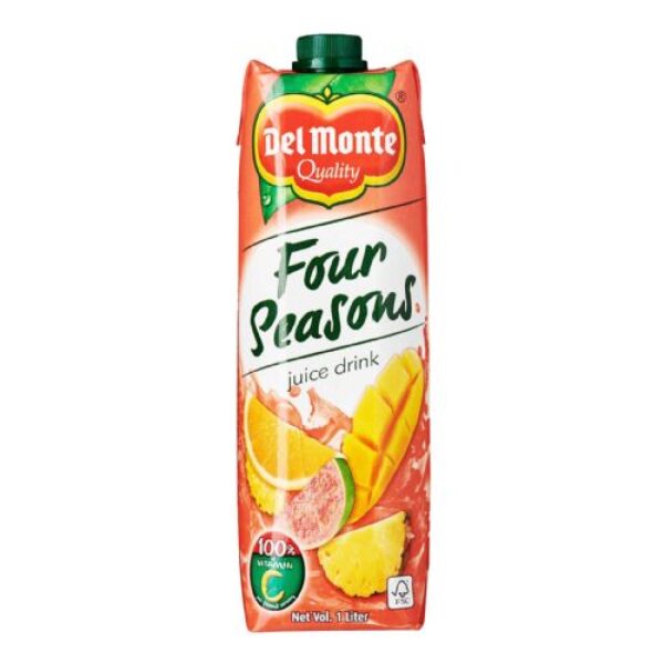 Del Monte Four Seasons Juice Tetra 1L