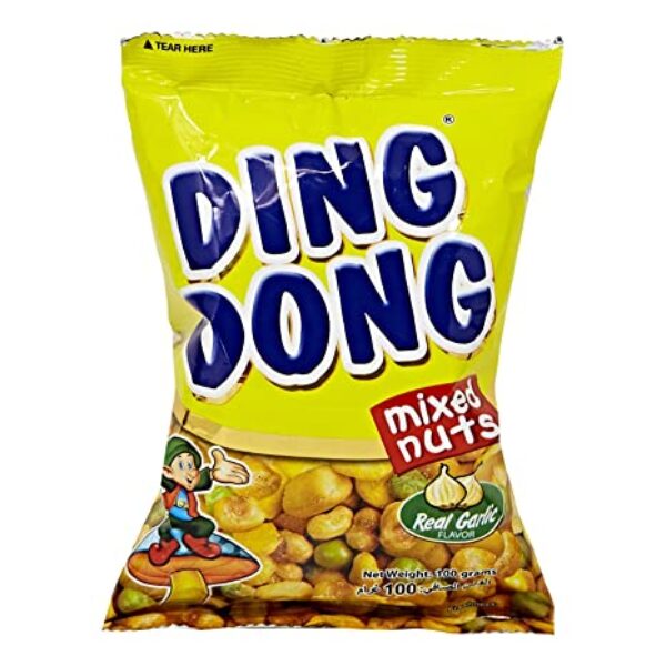 Ding Dong Mixed Nut Garlic 100g