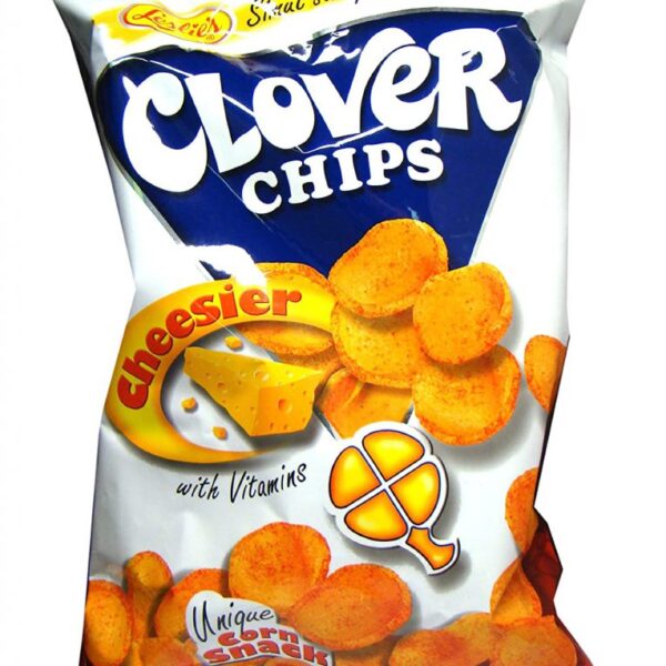 Leslie Clover Chips Cheesier 145g