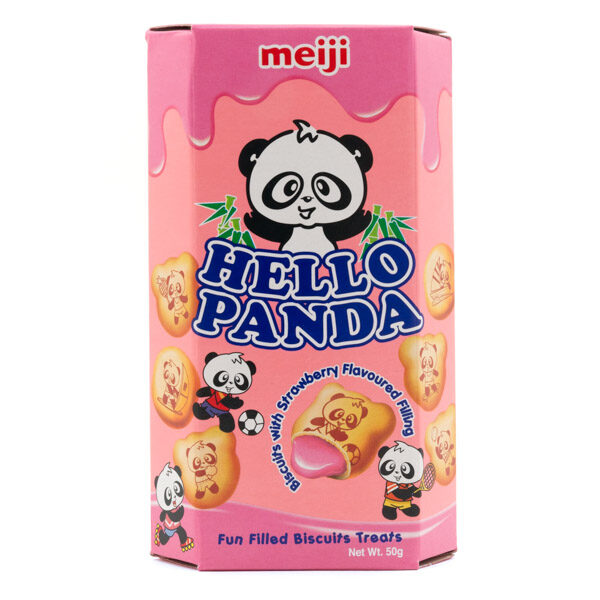 Meiji Hello Panda Stawberry Fla