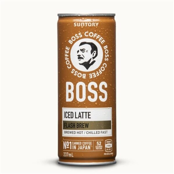 Boss Coffee Iced Latte 237ml