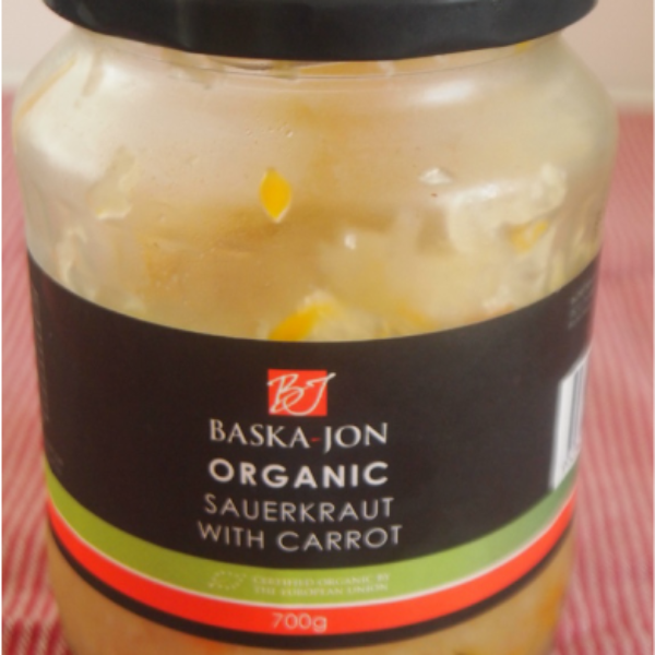 BJ Organic Sauerkraut w Carrot