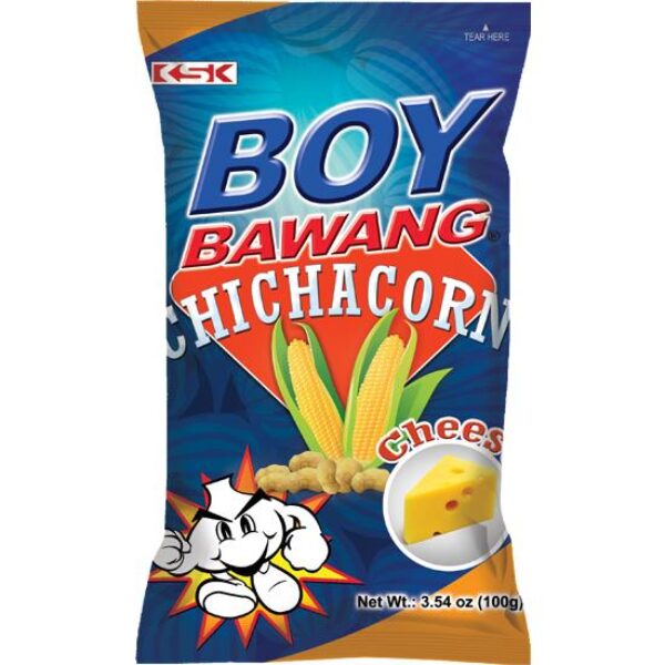 Boy Bawang Chichacorn Cheese 100g