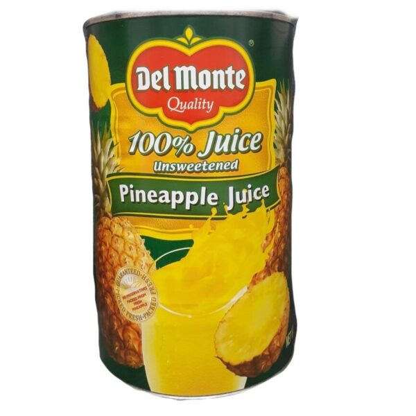 Del Monte 100% Juice Unsweetened Pineapple Juice 1.36L
