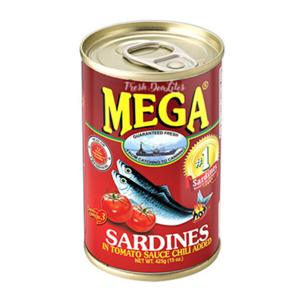 Mega Sardines w/ chilli 425g