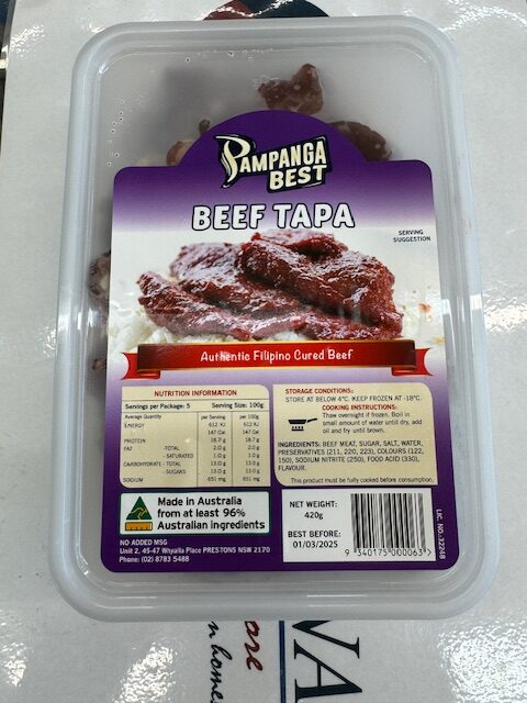 Pampanga Best Beef Tapa 420g