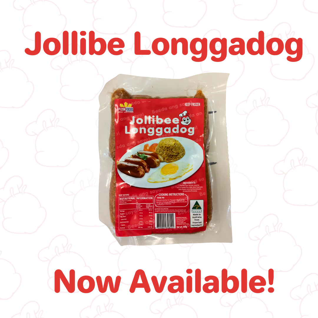 Pizon Foods Jollibee Longgadog 500g