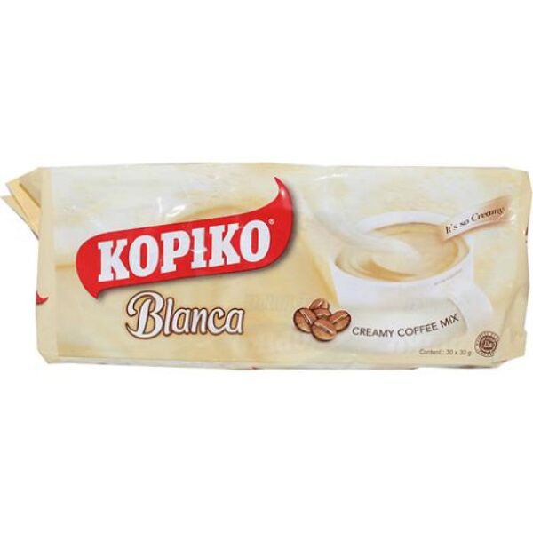 Kopiko Blanca Creamy Coffee Mix 30 x 30g 900g