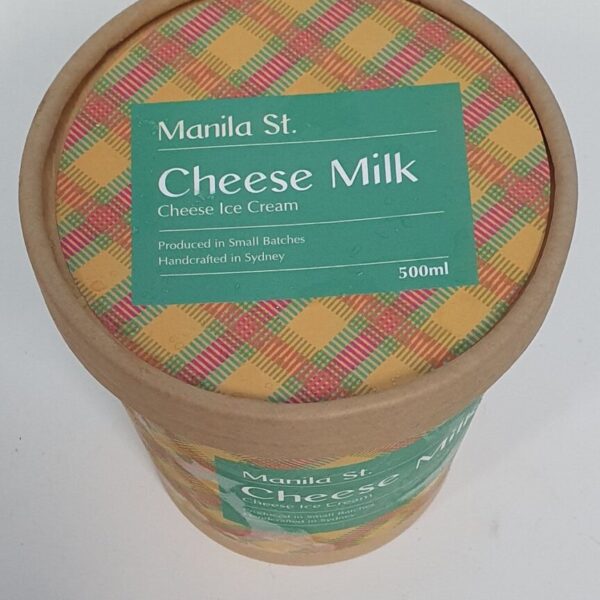 Manila St. Cheese Milk Cheese Ice Cream 500ml - Home Delivery Only