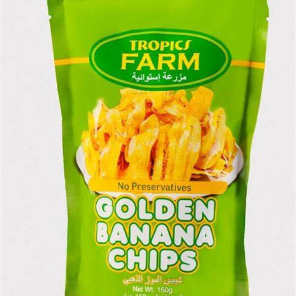 Tropics Farm Golden Banana Chips 350g