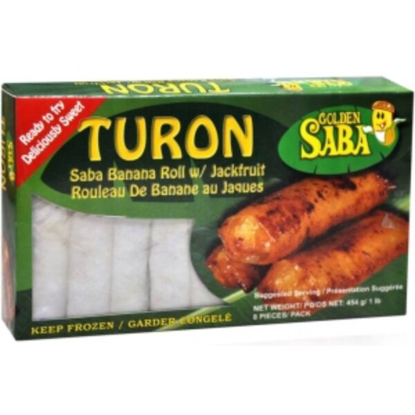 Golden Saba Turon 454g Saba Banana Roll w/ Jackfruit Frozen