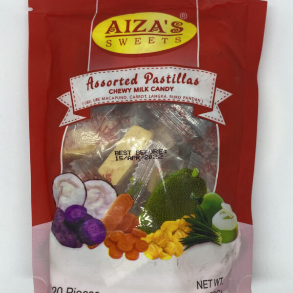 Aiza's Assorted Pastillas Chewy Milk Candy 133g