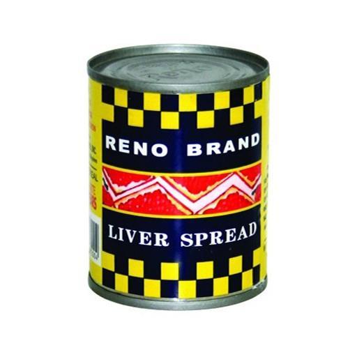 A pack of Reno Liver Spread 230g, showcasing rich and savory liver spread perfect for Filipino dishes.