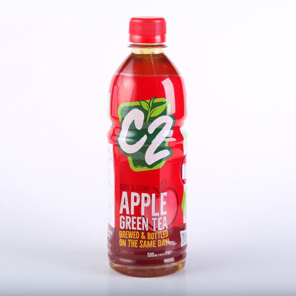 C2 Cool & Clean Apple Green Tea 500mL