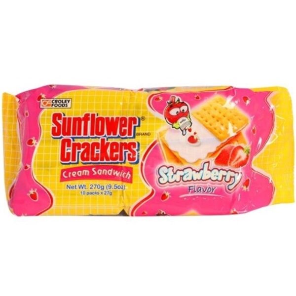 Croley Sunflower Crackers Orange 270g (10x27g)