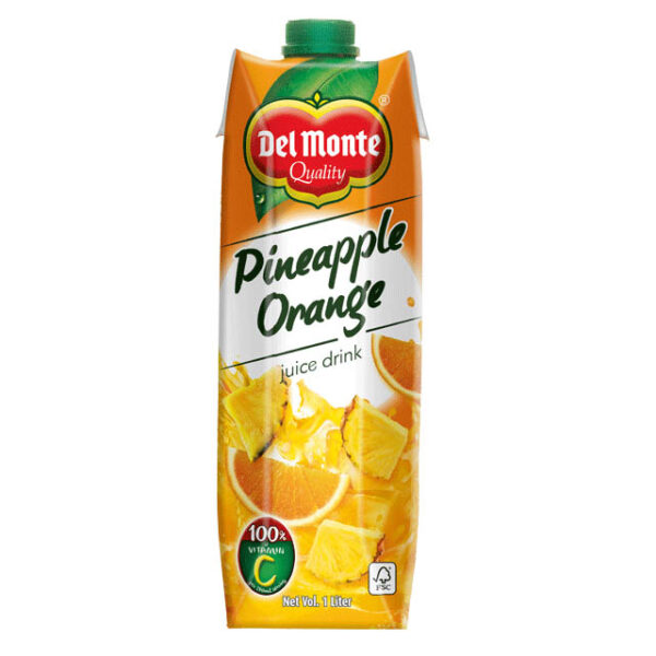 Del Monte Pineapple Orange Juice Drink 1L