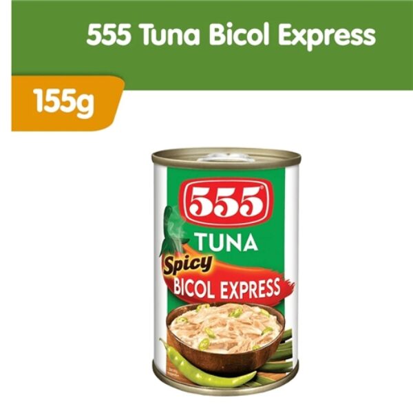 555 Tuna Flakes Spicy Bicol Express 155g