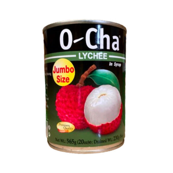 O-Cha Lychee In Syrup 565g