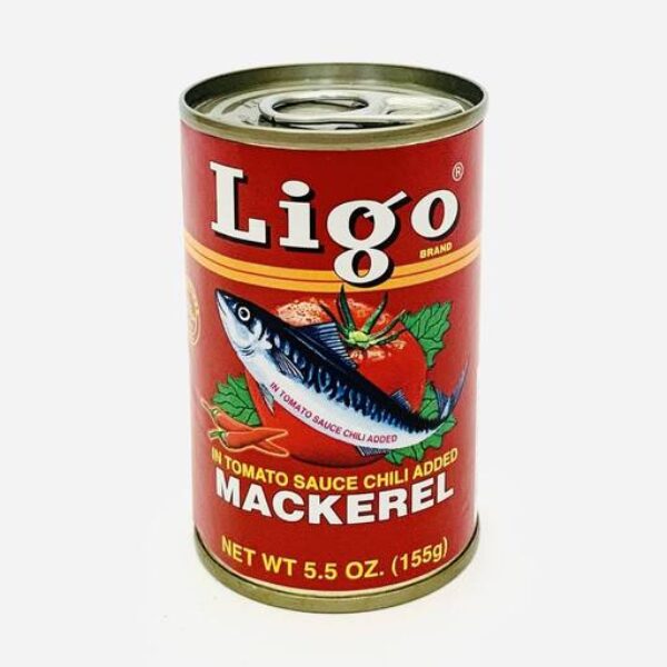 Ligo Mackerel in Tomato Sauce Chili Added 155g