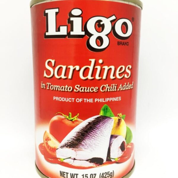 Ligo Sardines in Tomato Sauce Chili Added 425g