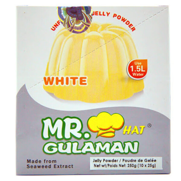 Mr Gulaman Jelly Power Unflavored White 10 x 25g 250g