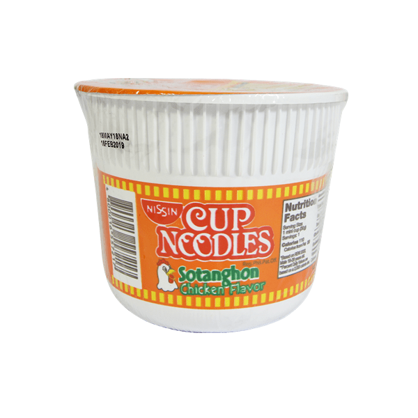 NISSIN Cup Noodles Sotanghon Chicken Flavor 30g